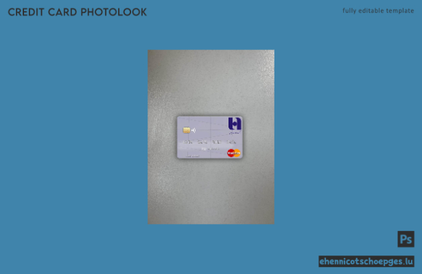 Iran Bank Saderat Iran Mastercard-Fotolook-Beispielvorschau